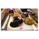 Vintage old fellows hats