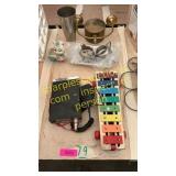 Xylophone, radio, misc