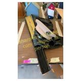 Leg brace, fan, misc