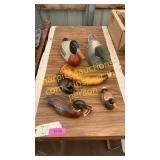 Wooden ducks, misc