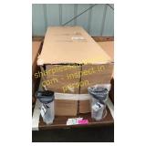 Box of protein shake bottles