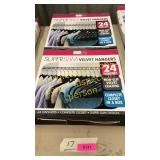Velvet hangers