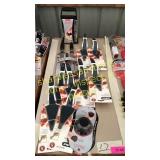 Cake servers, cheese grater, misc