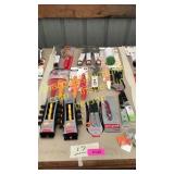 Knives, corn cob holders, spiralizer , misc