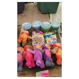 Cabbage patch kids, foam, misc