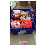 Stuffed animals, puzzles, misc