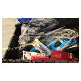 Asters, can openers, corkscrew, misc