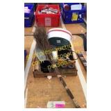 Flower pots, glasses, misc