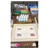 Picture frame, antibac hand soap