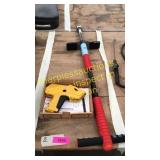 Pogo stick, label maker