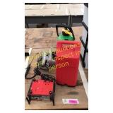 Skill saw, battery charger, misc