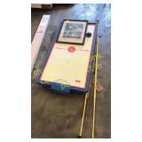 Picture, table, poles