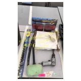 Trailer lights, air tool, wipers