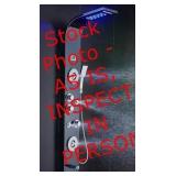 Vertical shower attachment