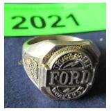 Vintage advertising Ford Truck ring