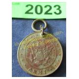 Unusual US Army medal ID carrier