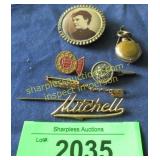 Collection of vintage pins