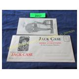 Vintage Jack Case rodeo ticket and envelope