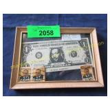 Vintage advertising Martin Luther King bill