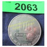 Vintage Las Vegas casino token2