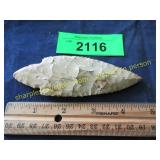 Native American Indian artifact arrowhead