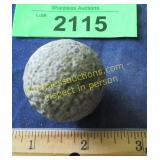 Native American Indian artifact game ball