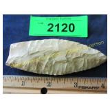 Native American Indian artifact arrowhead