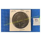 1971 Ike dollar coin - unc