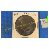 1971 Ike coin - unc