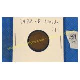 1932-D Lincoln cent