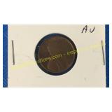 1935 Lincoln penny - av