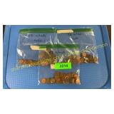 3 bags of 50 wheat cull pennies QTY 3