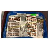 Legends of Hollywood stamp sheets