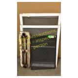 Window frames, boiler, misc