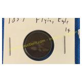 1857 flying eagle cent