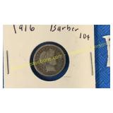 1916 Barber dime