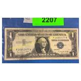 1957 silver certificate dollar