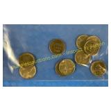 10-steel cents 1943 P-D-S