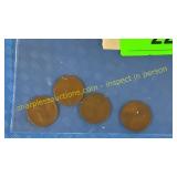 4-Lincoln cents 1919-D