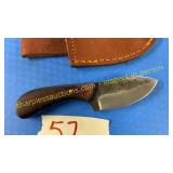 Hunting knife with sheath