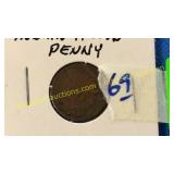 1898 Indian head penny