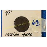 1907 Indian head penny