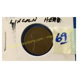 1940-S Indian head penny -VG