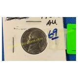 1960 -D Jefferson nickel -av