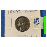 1969 -S Jefferson nickel proof