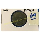 1943-D war steel penny