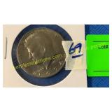 1974 Kennedy half dollar