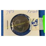 1978 -S Washington quarter proof