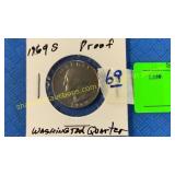1969-S Washington quarter proof