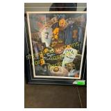 Hawkeye big 10 conference picture - signed, dated